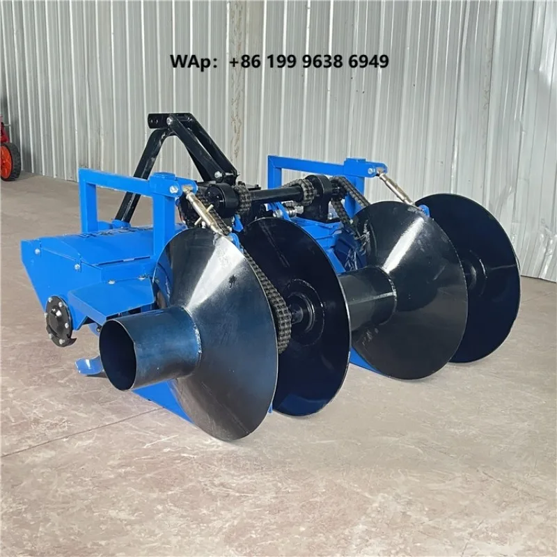 EXW Price- Four-Wheel Tractor Strawberry Ridging Machine Orchard Ridge Building Cultivator with Rotary Tilling for Ginger Hillin