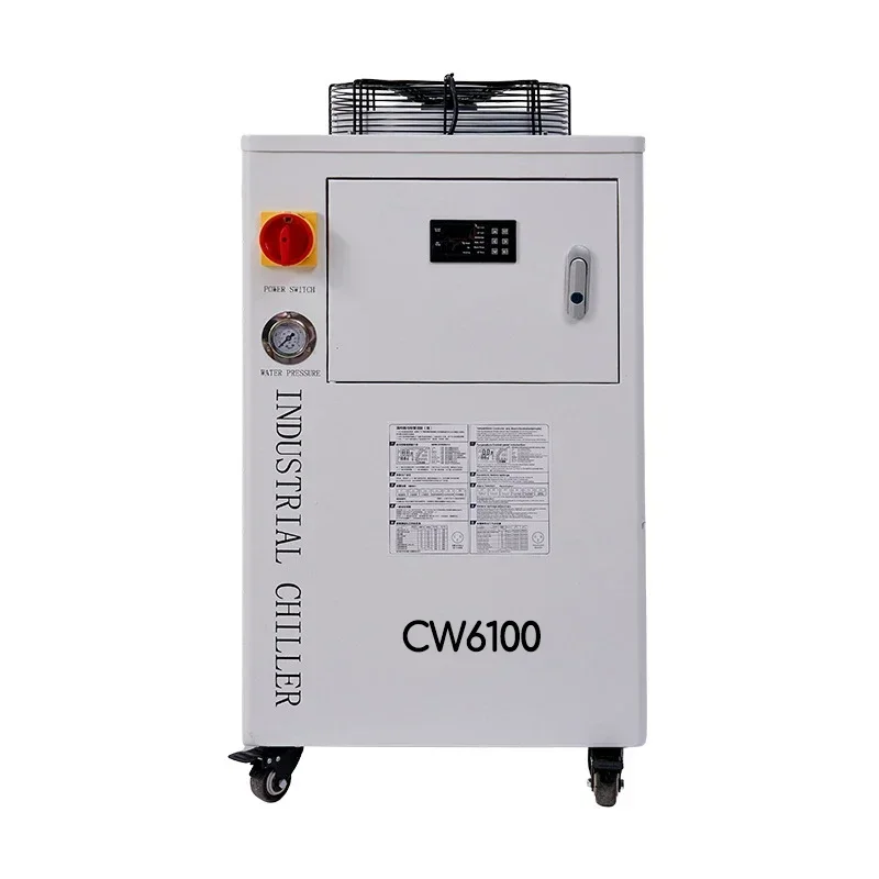 High precision air-cooled cooling equipment industrial chiller Cw3000 Cw5000 Cw5200 CO2 laser tube machine