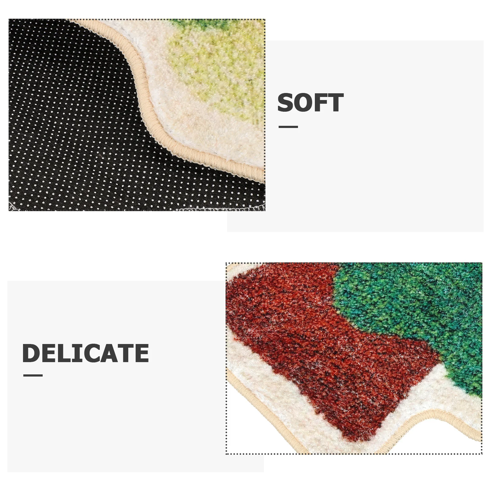 شجرة عيد الميلاد على شكل غير قابلة للانزلاق لينة الحمام حصيرة عيد الميلاد الزخرفية ممسحة منصات لغرفة المعيشة غرفة نوم عطلة الشتاء الموسمية