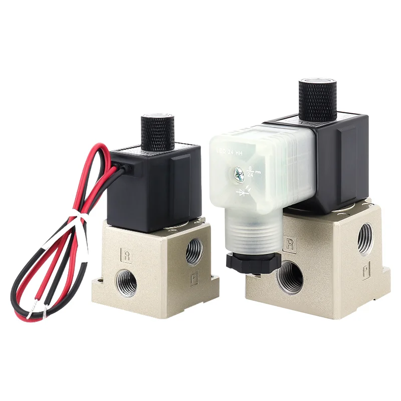 SMC Type VT317 Series 3-Way Direct-Acting Solenoid Valve Pneumatic Vacuum Solenoid Valve, High-Frequency Type VT317-4G/4D/4DZ-02