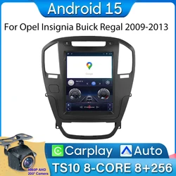 Android 13 Car Radio 9.7 Inch For Opel Insignia Buick Regal 2009-2013 Carplay Navigation GPS Multimedia Player No 2din 4G WIFI
