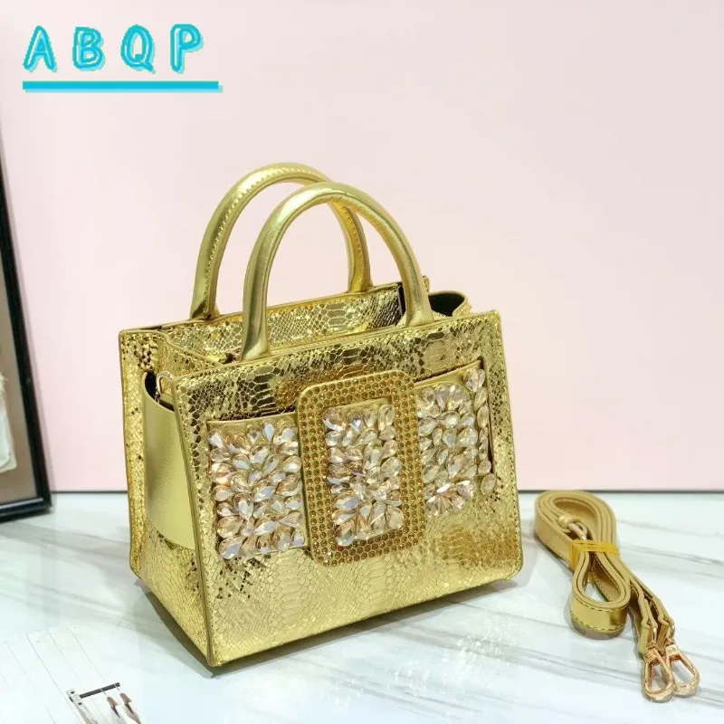 New Women's Diamond Handbags Luxury Brand Fashion Diamond Women's Shoulder Crossbody Bags Dinner Party Sparkling Women's Bags
