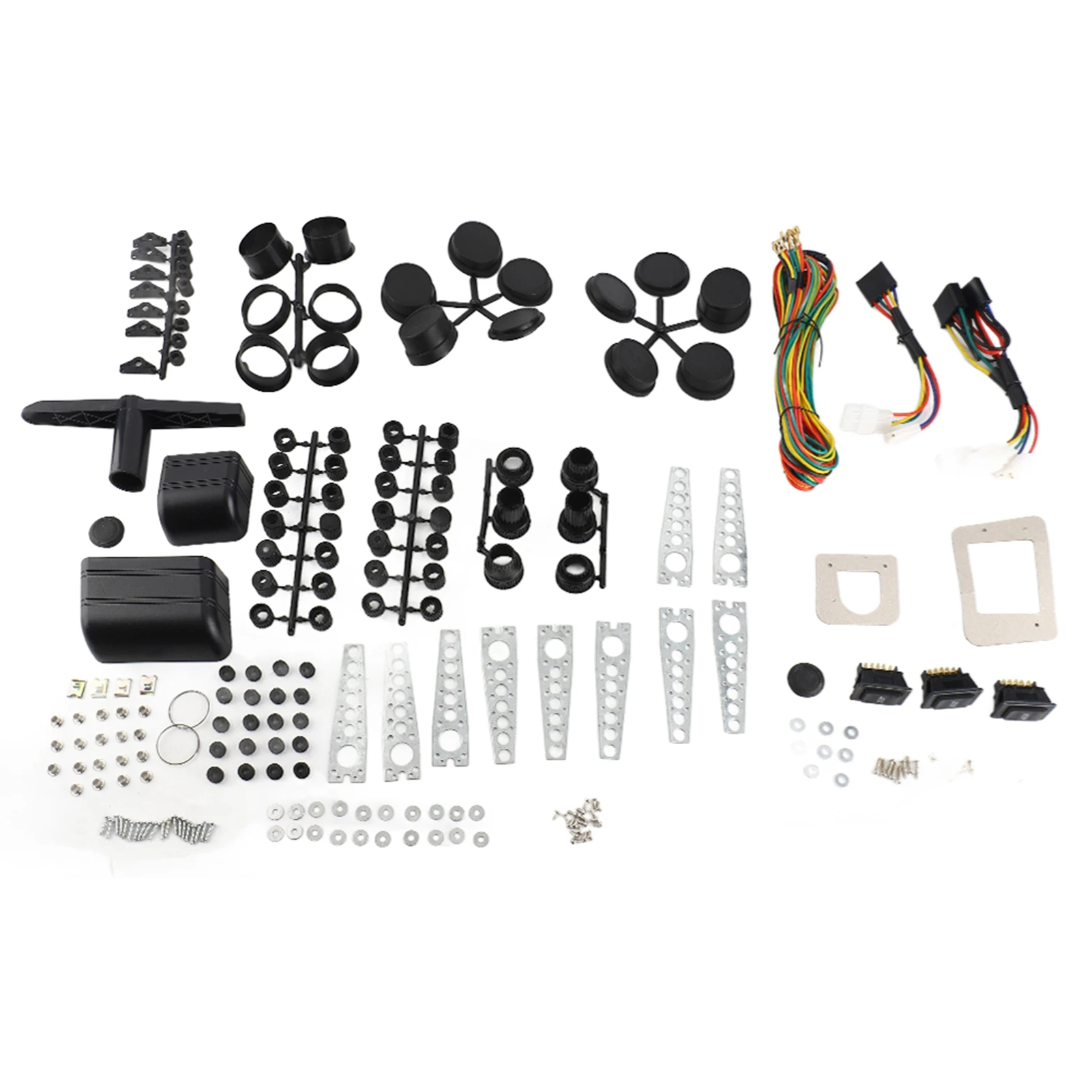 

12 В универсальный электрический регулятор подъема окна, комплект для переоборудования 2-дверного пикапа, внедорожника, грузовика, фургона, автомобиля