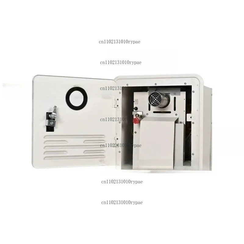 65000 BTU Tankless Propane Water Heater, Camping Instant Electric Water Heater with White Door Multi-Function Controller Car