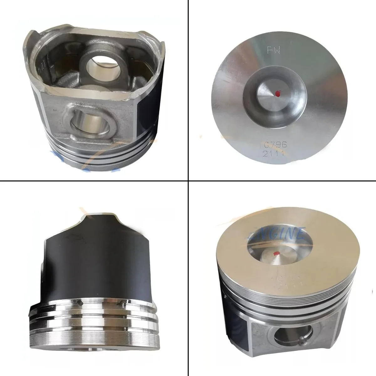 D1703 D1703M DI Direct injection Overhaul Rebuild Kit STD Φ87mm For Kubota Engine L2501 L3540 L3300 L3400 L3430 KL265 KL280