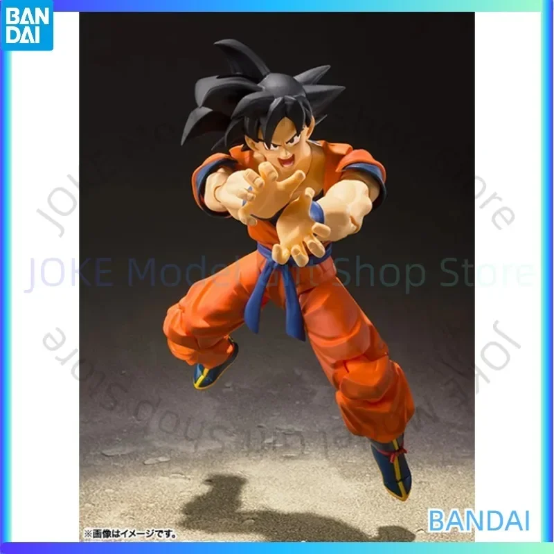 

Bandai Reprint SHF Dragon Ball Sun Wukong Brunette Saiyan anime characters who grew up on Earth Collection Gift Spot