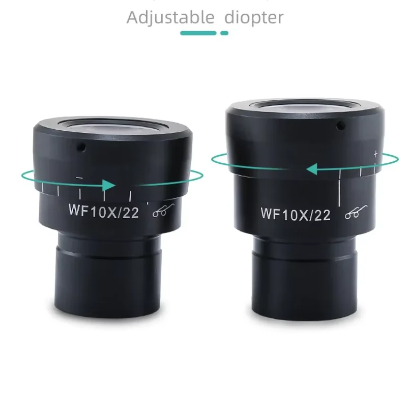 

Stereomicroscope WF10X high eye point field of view 22MM Diopter Adjustable wide-angle eyepiece interface size 30MM