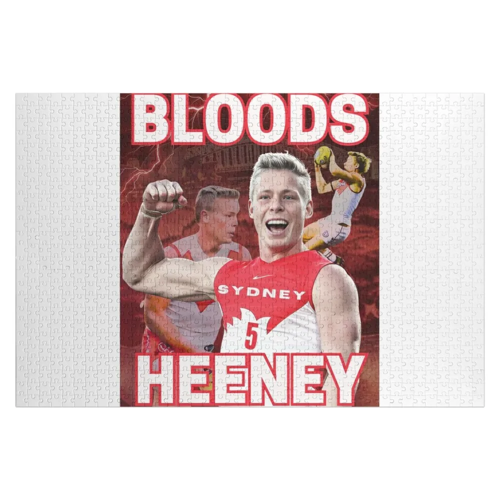 

Isaac Heeney Sydney Swans Afl Football Jigsaw Puzzle Picture Personalized Baby Object Baby Toy Wood Adults Puzzle