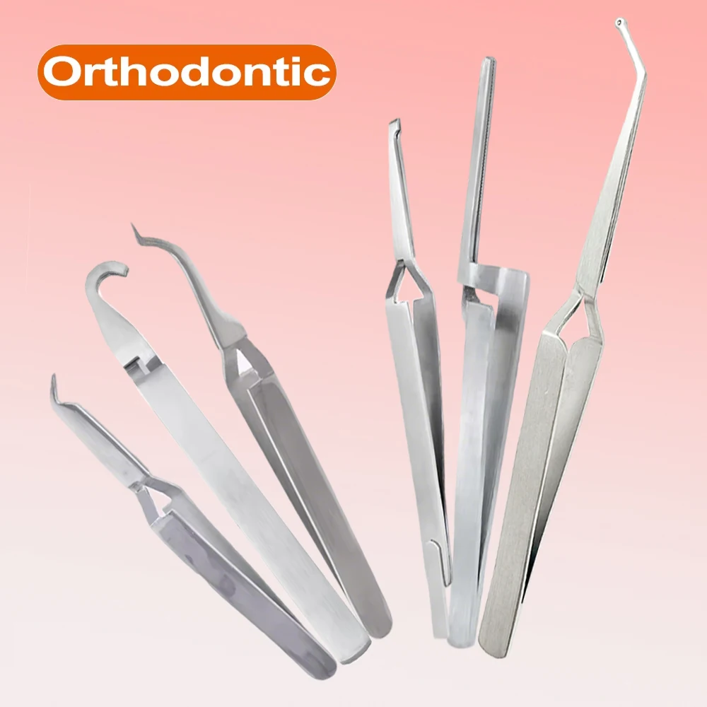

Ortodoncia Soportes Posteriores Tubos Bucales Botones Linguales + Pinza Unión & Pinzas Papel Articuladas 1Ud