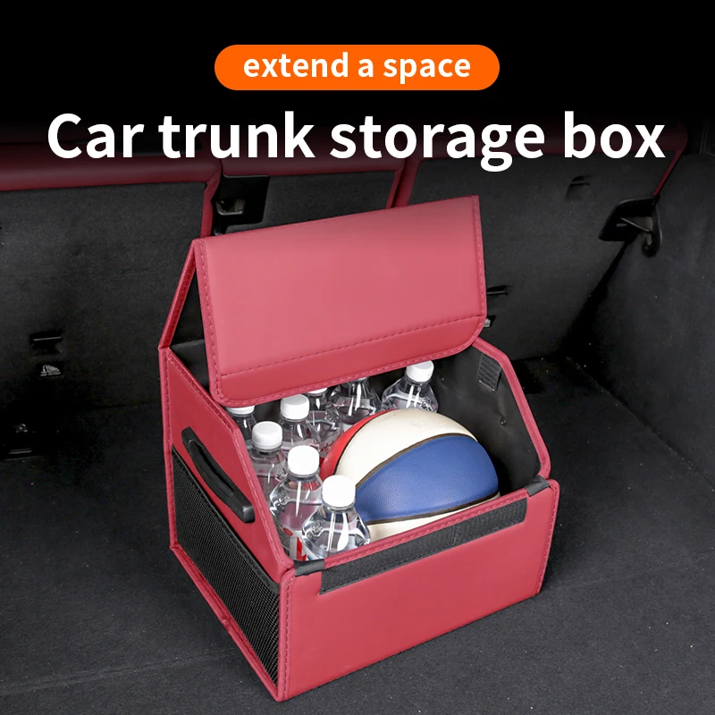 

LIMUD 35cm Small Capacity Car Trunk Storage Box Folding For Emergency Storage Box Waterproof Stowing Tidying Car Organizer