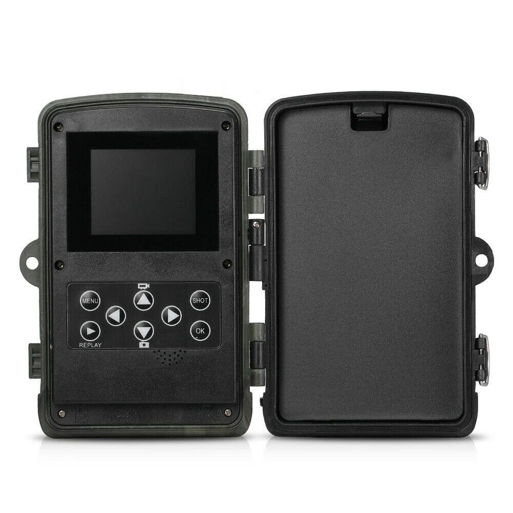 Wildkamera für den Außenbereich, 4K, 36 MP, Wildkamera, kein Leuchten, Nachtsicht, bewegungsaktiviert, wasserdicht, für Hirsch, Scouting, Jagdkamera – Detail 3