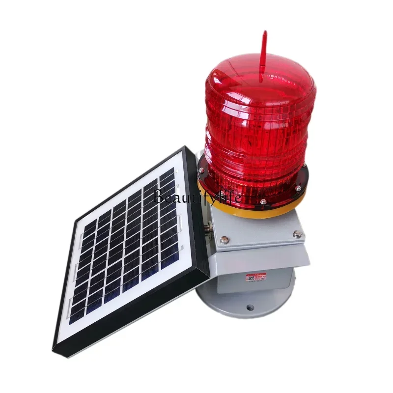 TGZ-122LED Integrated Solar Aviation Barrier Identification Chimney Tower Fishing Boat River Navigation