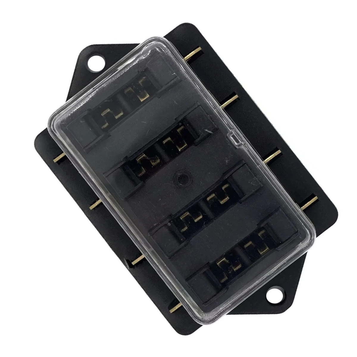 Car Fuse Holder 4/6/8/10/12 Way Circuit With A Fuse Standard ATO Blade Fuse Box Block Holder 12V 32V Circuit For Car Motorcycles