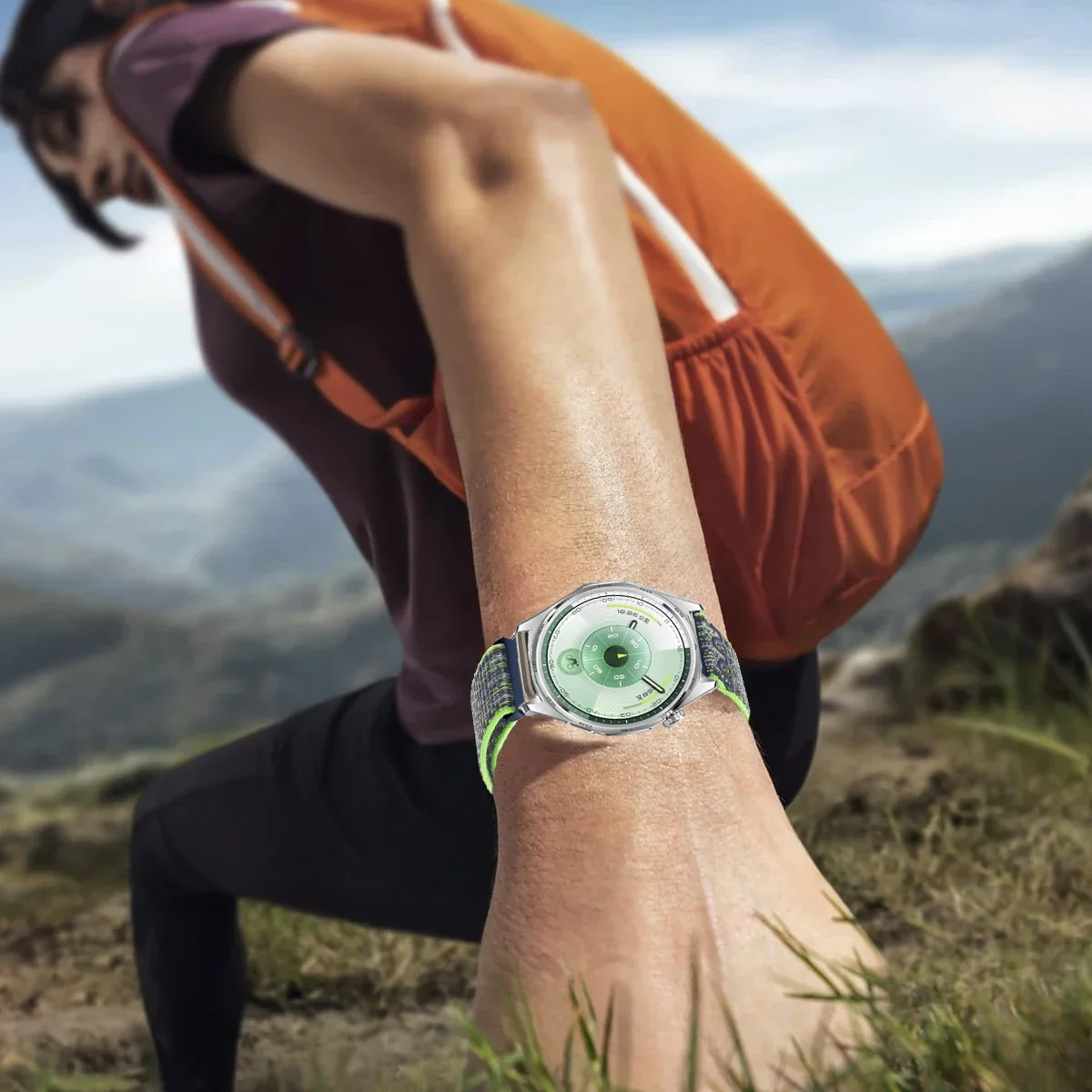 22 مللي متر 20 مللي متر حزام النايلون لساعة هواوي 5 4 GT6 برو GT6 GT5 GT4-3-2 46 مللي متر سوار الفرقة سامسونج ساعة 7/6/5/4 40 مللي متر 44 مللي متر معصمه