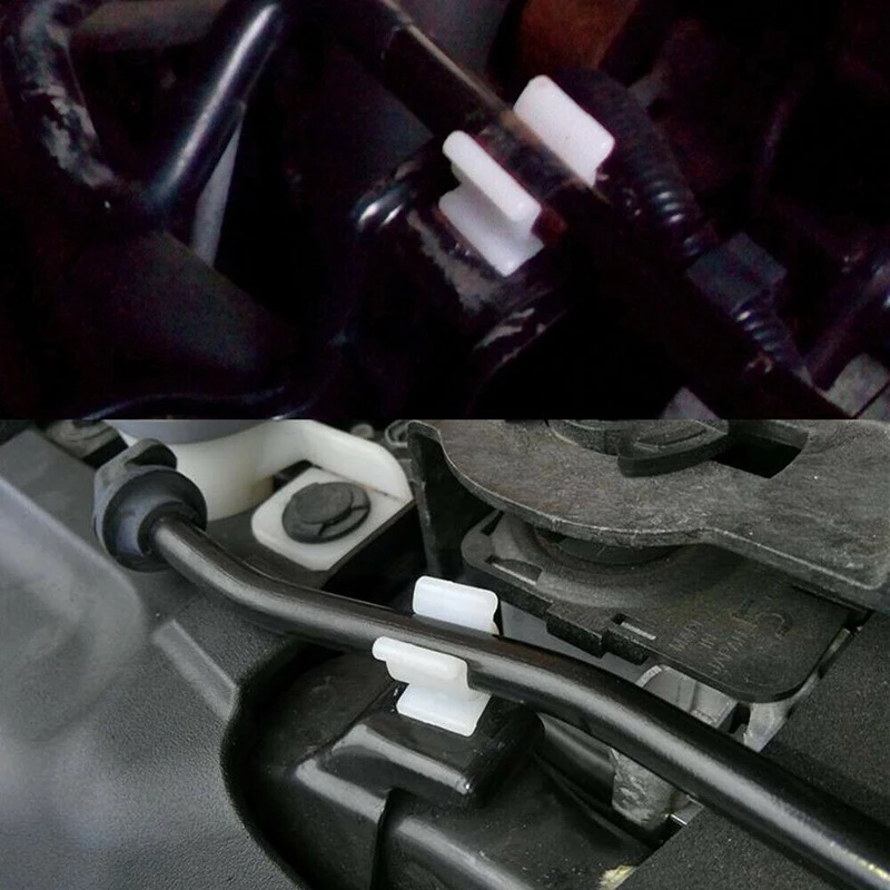 10x Auto Accessories Car Fastener Hood Rod Holder Clip for Pathfinder Nissan Navara Skyline X-Trail T30 Car Interior 65722-01E00