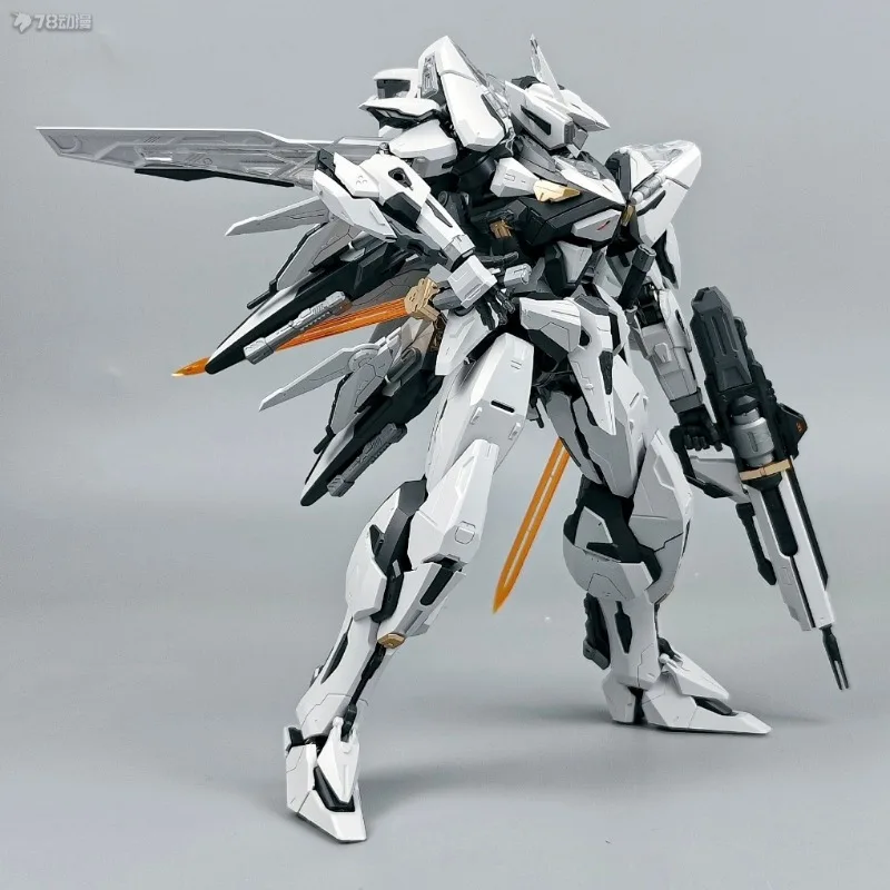 Luobo Anime Originele Humanoid Armored Company Series White Dew Anime Action Assembly Model Speelgoed Collectible Model Cadeaus voor jongens