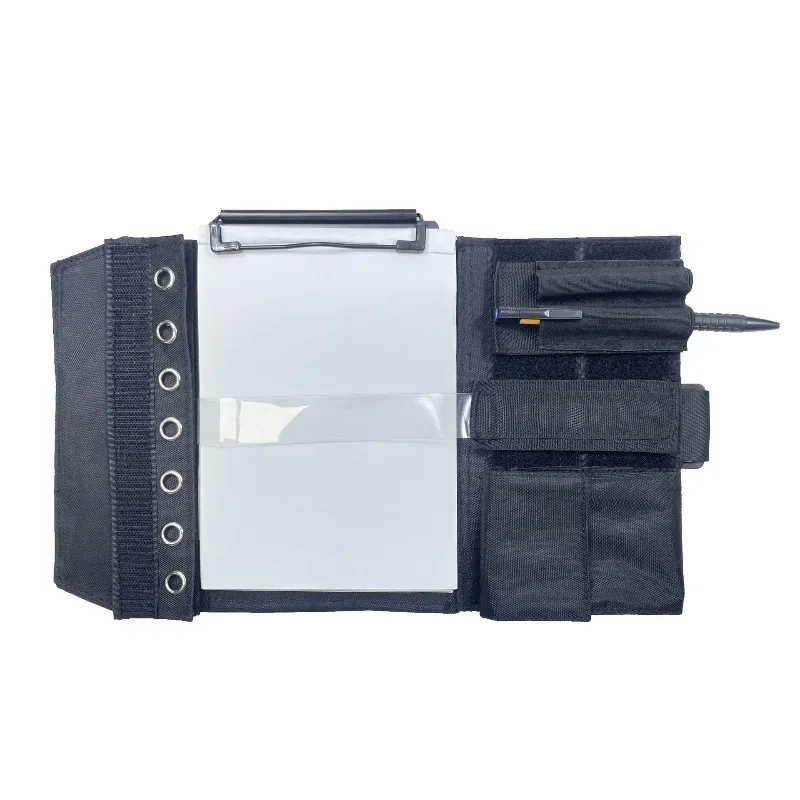 Pilot Kneeboard 7 Slots Flight Planning Clip Board with Leg Strap Pen Holder Oxford Cloth Adjustable for Aviation Home School