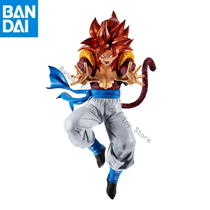 

BANDAI NAMCO BANPRESTO in stock Original Genuine DRAGON BALL GT BLOOD OF SAIYANS Gogeta PVC Figure model Collector Figurine Toys