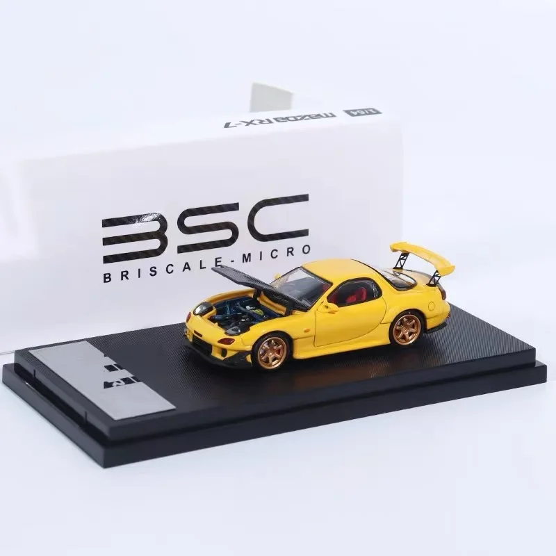 BSC Diecast 1/64 Scale MASTER Alloy Car Model FD3S MASTER RX7 Play Vehicles Toys for Boys Original Box