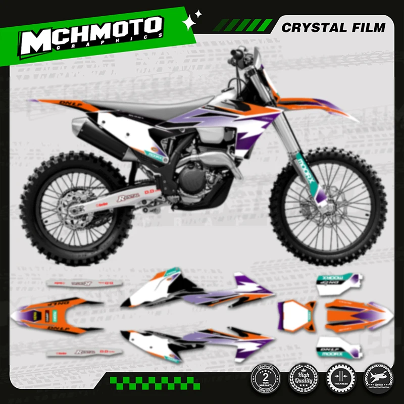 

MCHMFG For KTM SX SXF 2023 2024 2025 EXC XCW 2024 2025 2026 Motorcycle Graphics Decal Sticker Kits