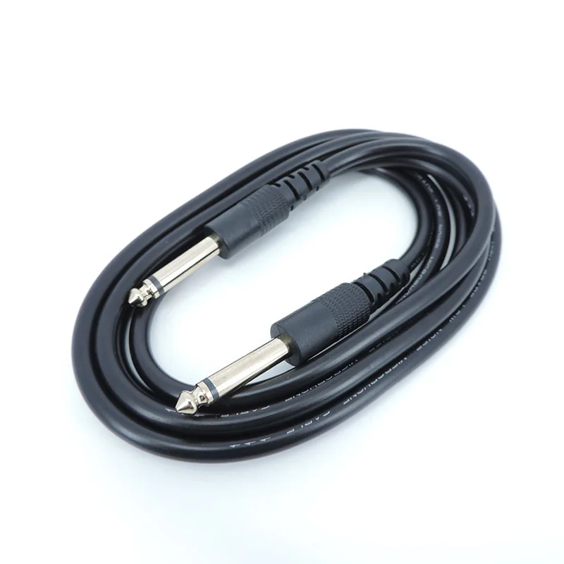 

1/4 Inch Male 6.5mm male Jack to 6.35mm to 6.35mm Instrument Audio Guitar Cable For Electric Guitar Mixer Amplifier L1