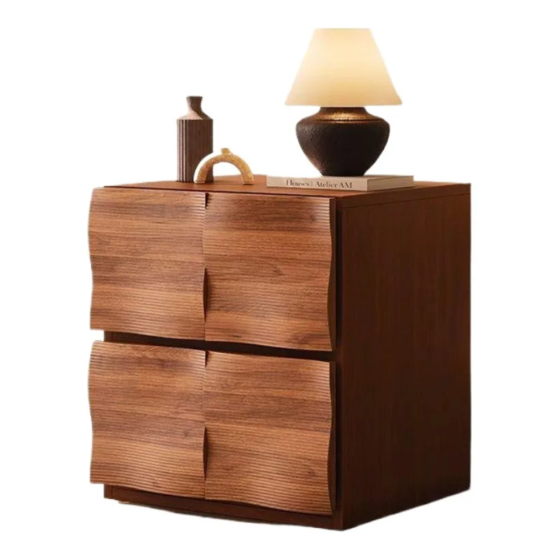 

Medieval solid wood chest, French retro home floor cabinet, multi-functional combination cabinet