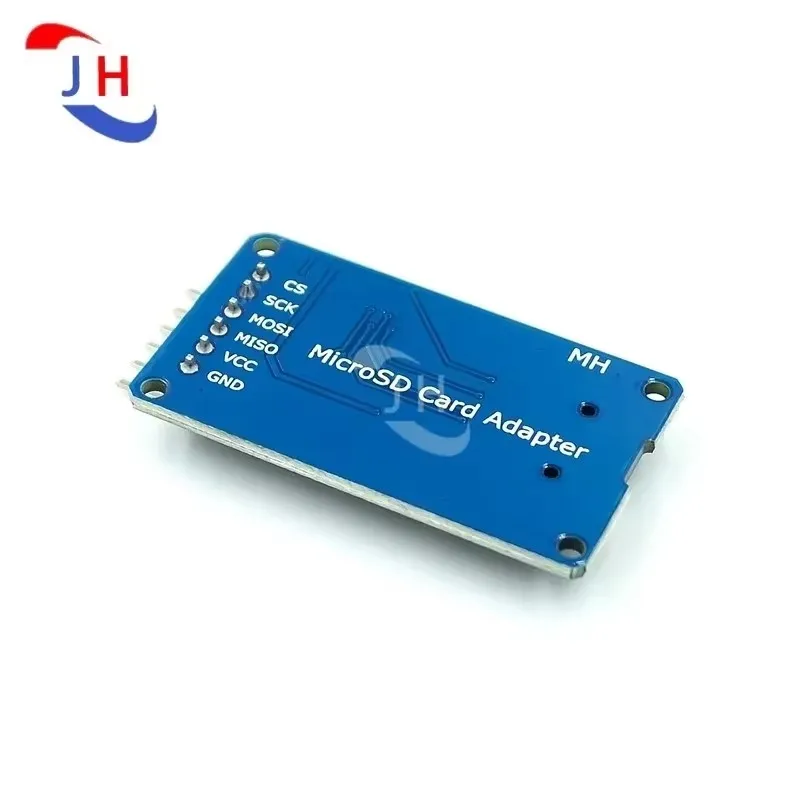 5 قطعة بطاقة SD صغيرة وحدة قارئ بطاقات TF صغيرة واجهات SPI مع رقاقة محول المستوى لواجهة Arduino SPI