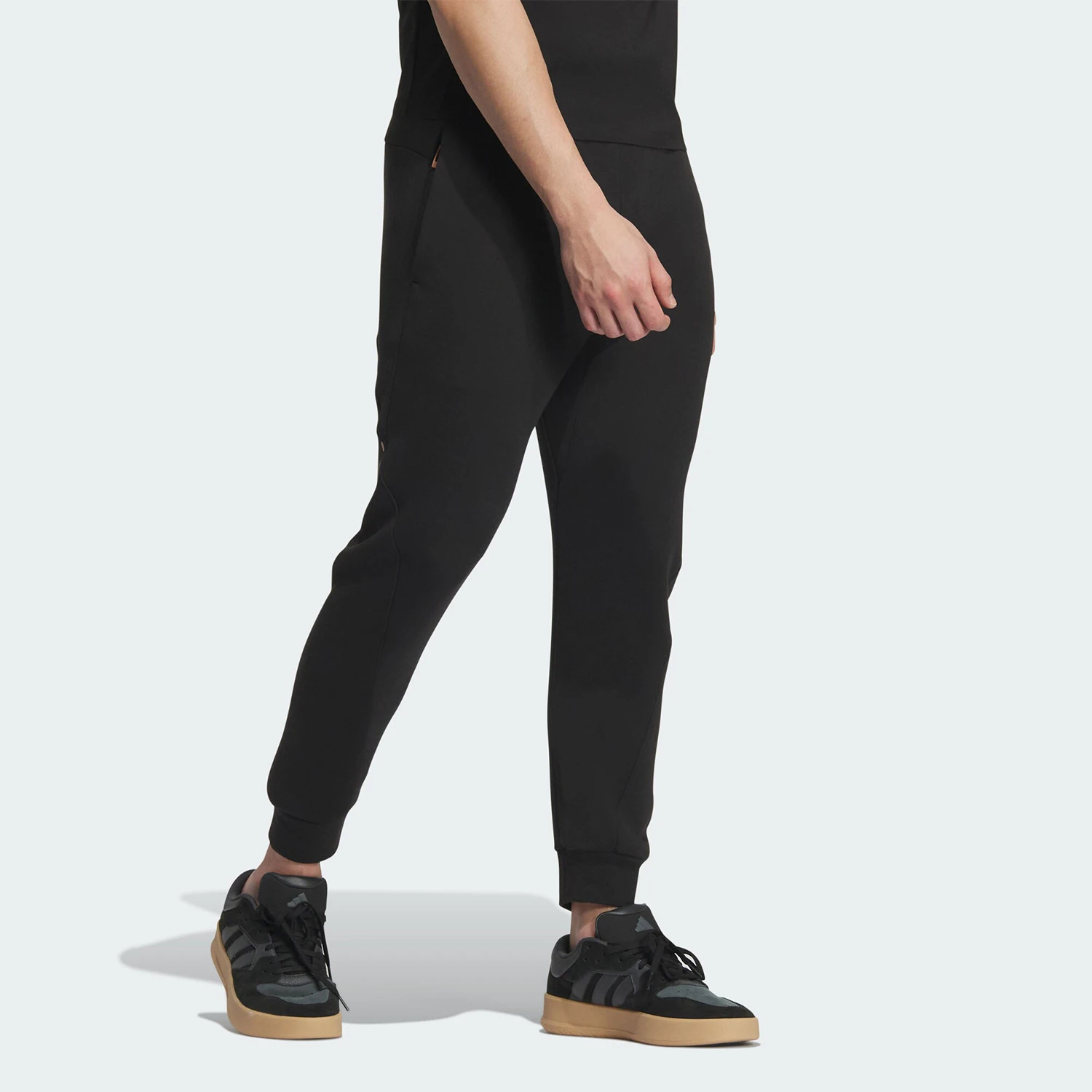 Adidas genuine Wuji series men's sports and leisure knitted cropped pants JI8714