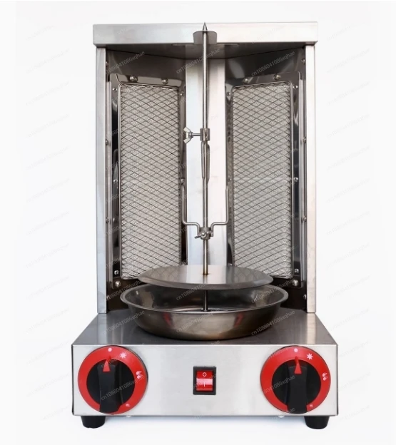 Commercial stainless steel Kebab Machine  Shawarma Roaster Silver Multifunction Electricity Kebab machine /Gas kebab Roaster