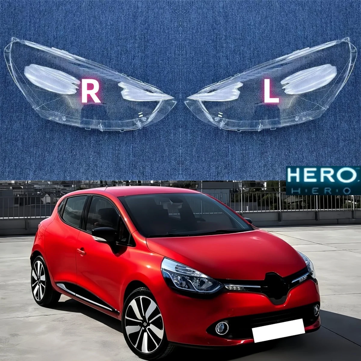 

Для Renault Clio 2013-2018: Аксессуары для автомобиля, линзы фар, замена оригинальных плафонов
