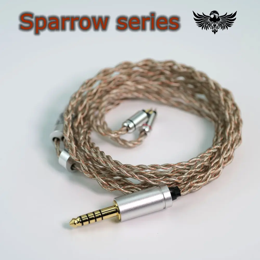 

Sparrow series Headphone upgrade cable 4.4mm headphone cable 0.78MM Customized cablesIE900 MMCX