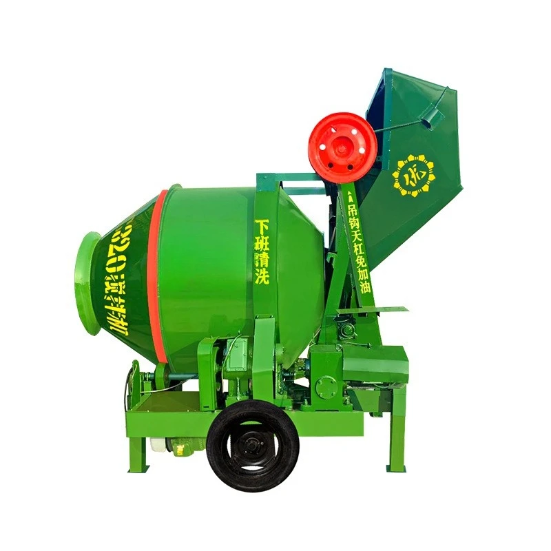 

Concrete drum mixer machine translation bucket mixer cement mortar mixer