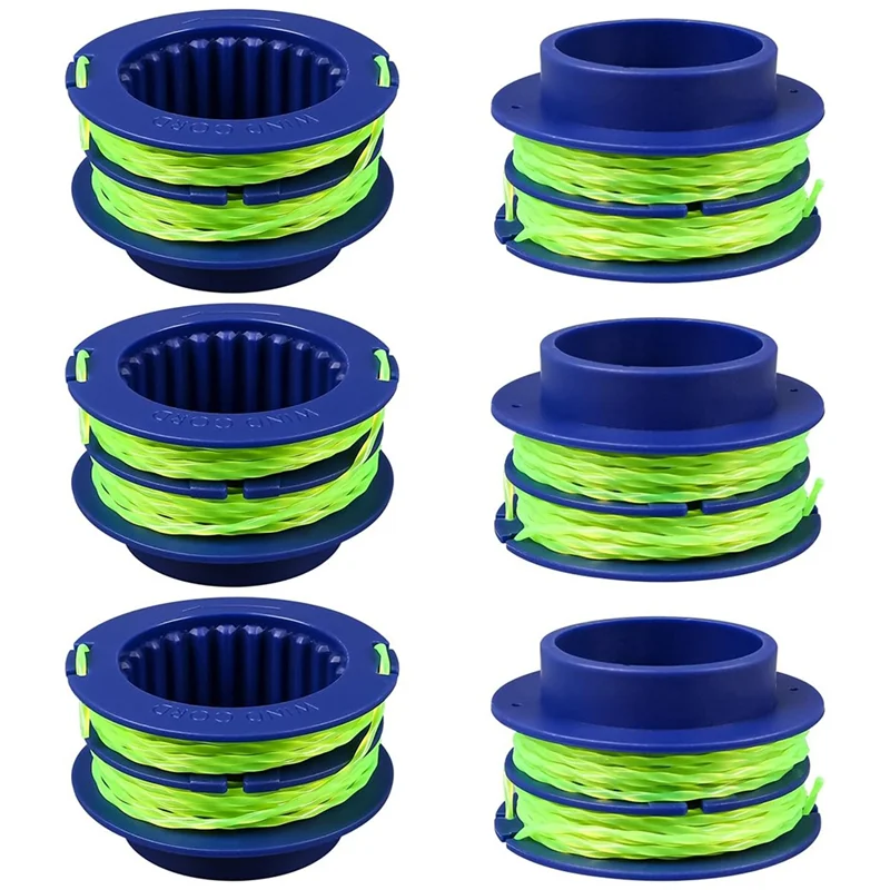 

A26F-KLS 124-03 Spooled Trimmer Line 0.080-In 16Ft 6 Pack,For Kobalt 24-Volt Max Weed Wacker String Trimmer