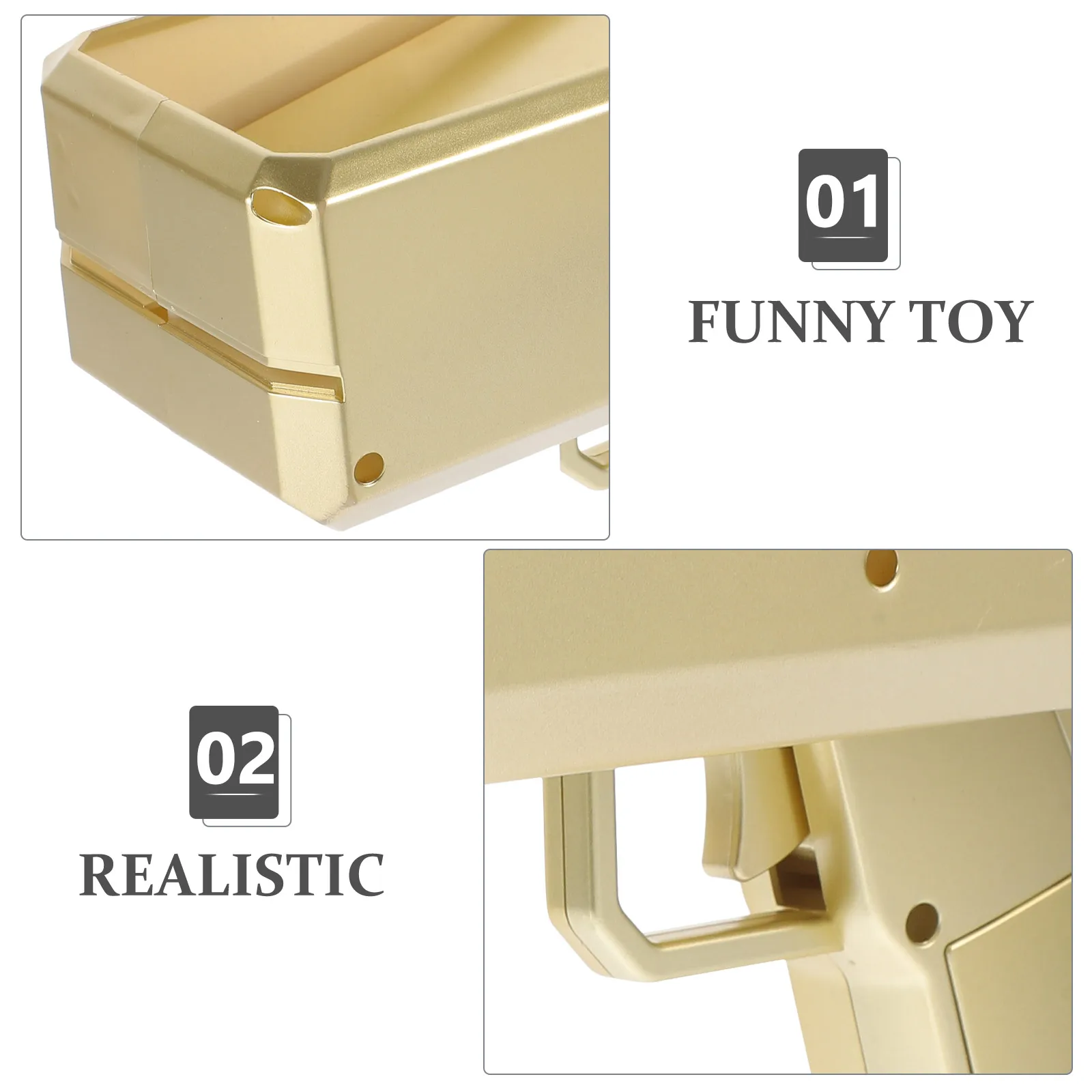 

1 set 1 Set Gender Reveal Shooter Plastic Money Sprayer For Shower Party Fun Or Reveal Prop Paper Playing Shooter