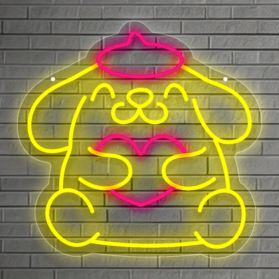 

Sanrio Anime Neon Sign Festival Home Decor LED Neon Light USB Power for Nursery Classroom Birthday Party Wedding Bedroom Decor