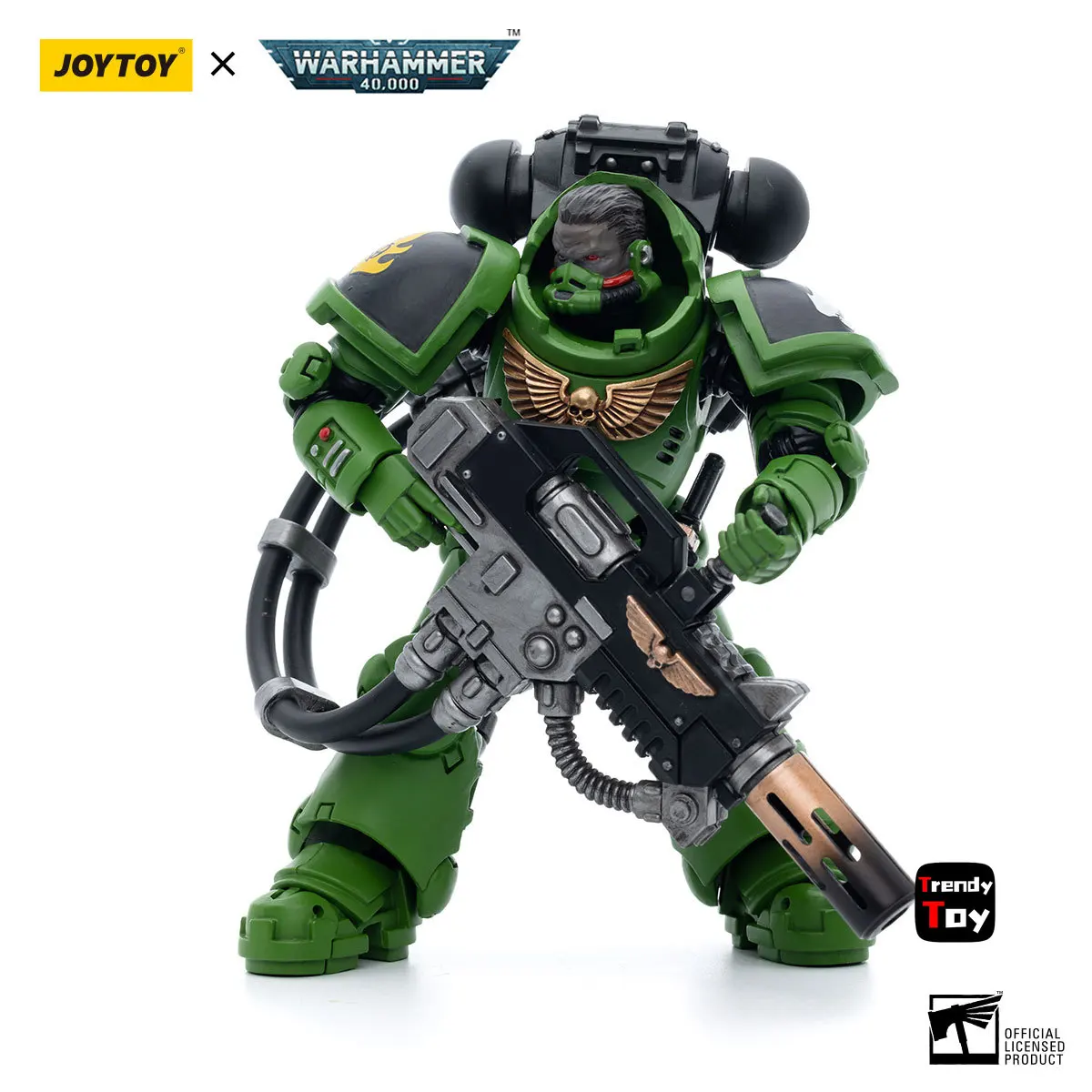 【JOYTOY】Warhammer 40K Salamanders Eradicators Brother T'Kren 1/18 Figurine d'action modèle jouet