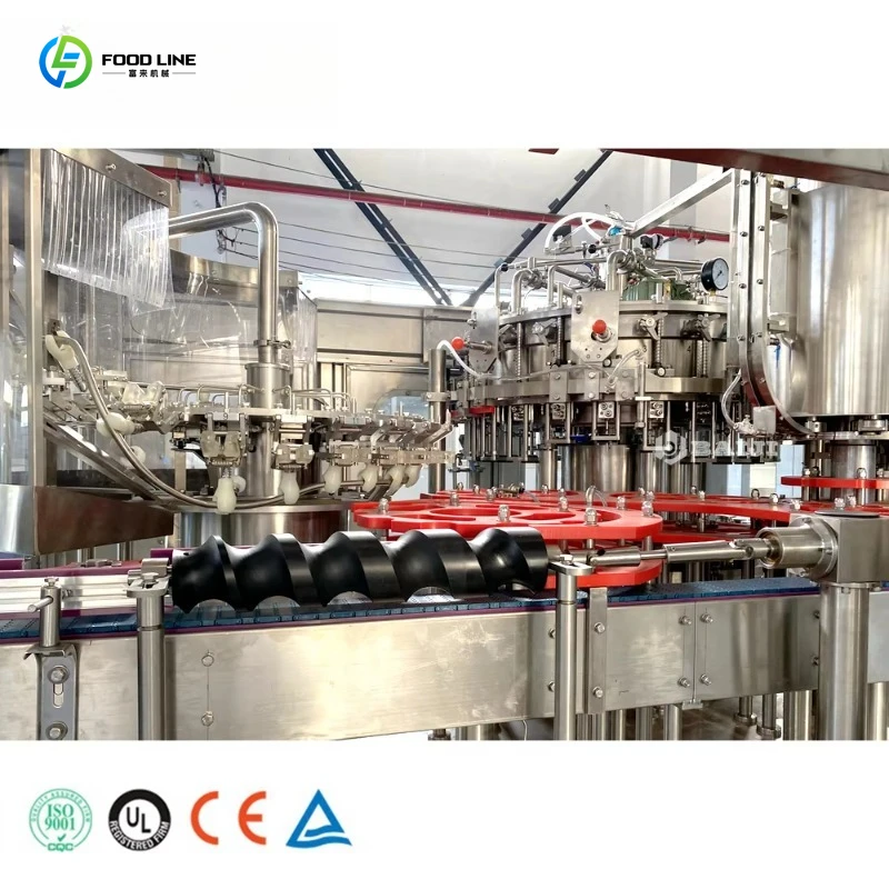 Customized Automatic Glass Bottle Beer Filling Machine Equal Tooth Craft Beer Beverage Bottling Production Line