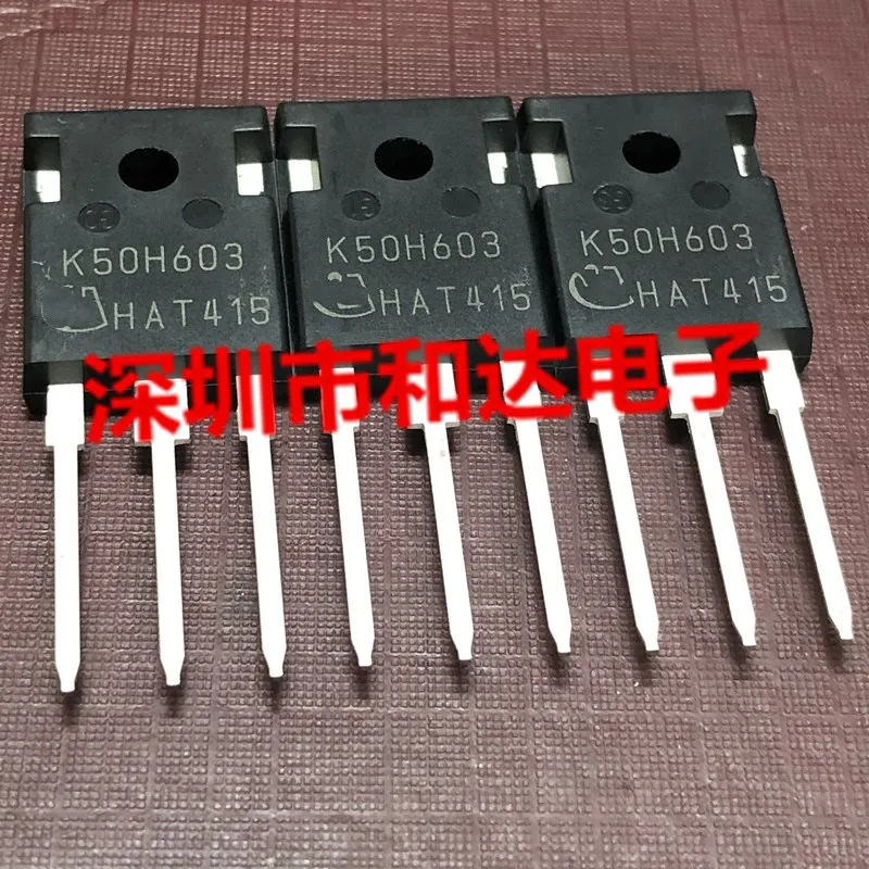Original 2pcs/ K50H603 IKW50N60H3  TO-247