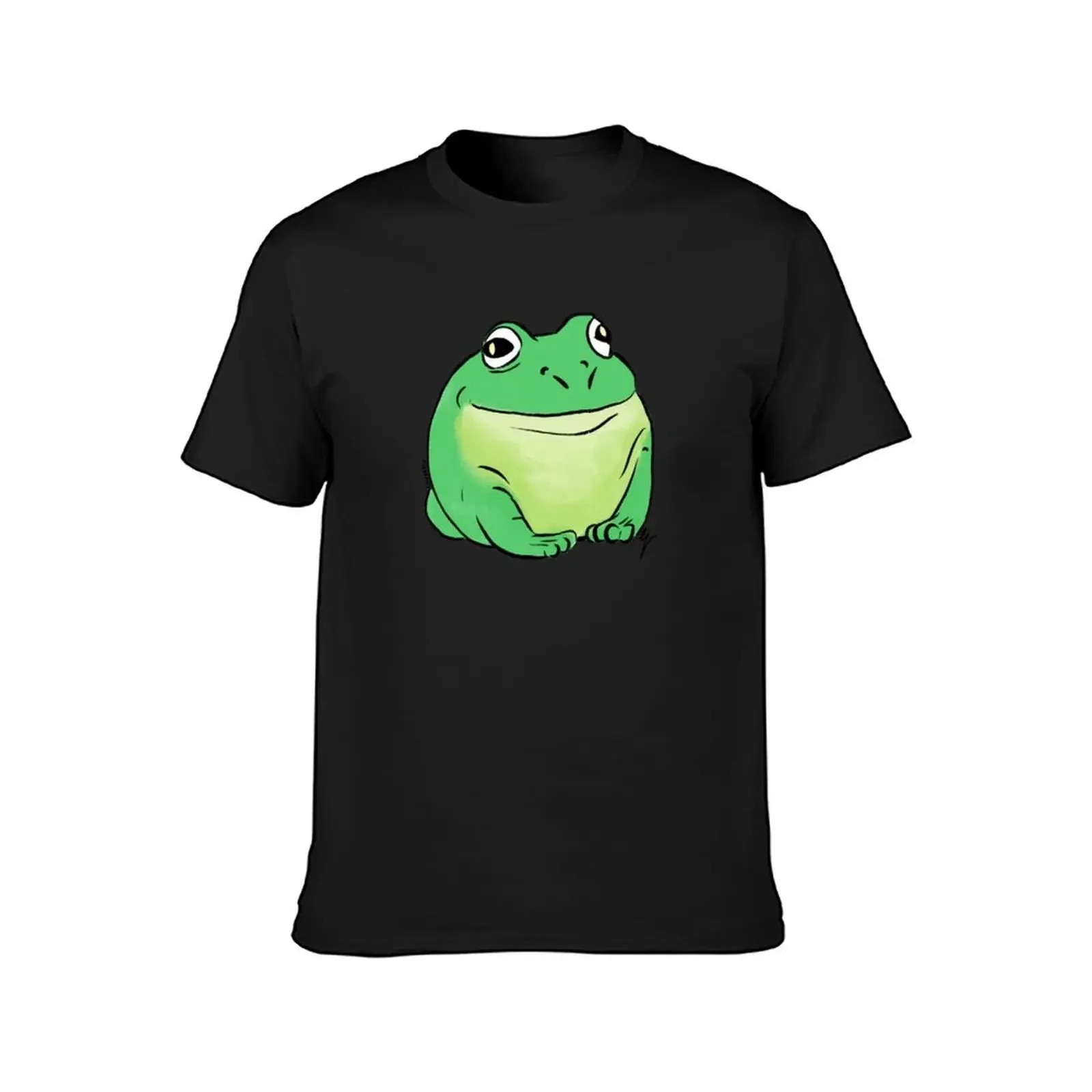 Friendly Frog T-Shirt graphic tee shirt anime figures oversized men tshirt