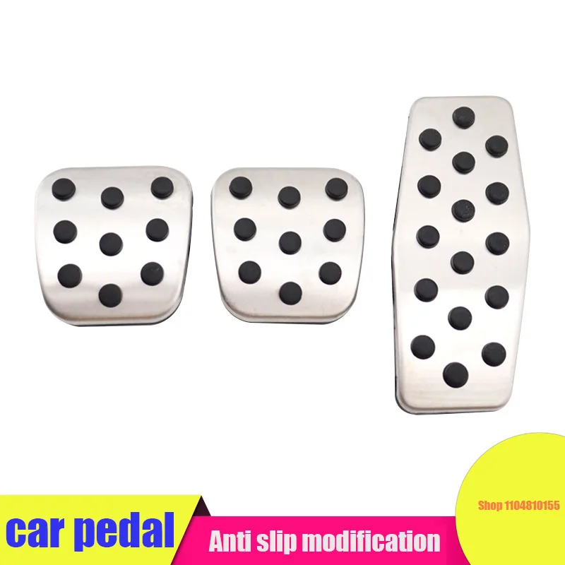 

Car pedals for Chevrolet accelerator, brake, rest area, anti-skid pedals, and interior accessories