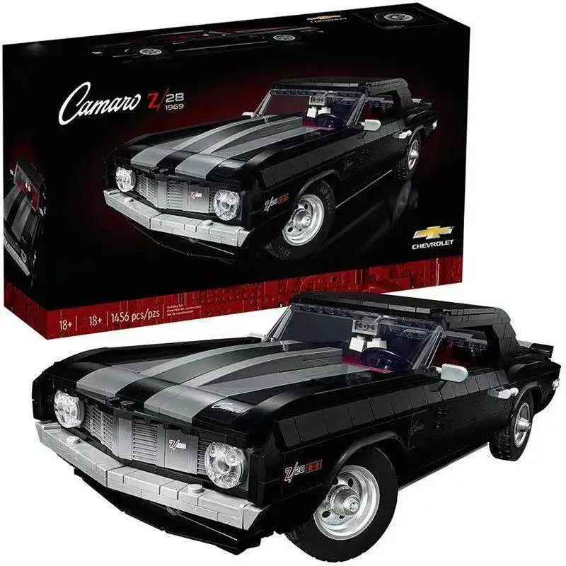 

10199 Tech Series Chevrolet Camaro Boys' High-Difficulty Educational Building Block Toy Gift 1456pcs
