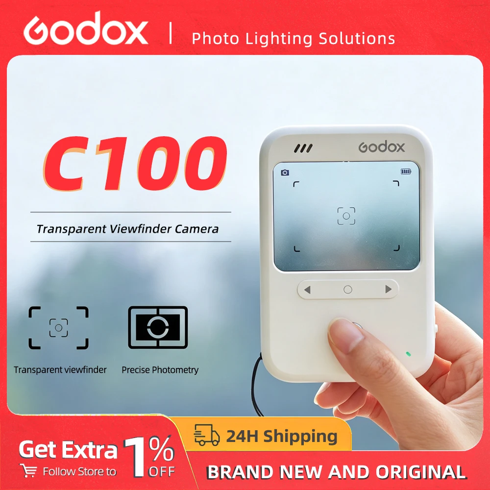 【¥5,037】Godox C100 透明ビューファインダーカメラ-アリエク特価アラート