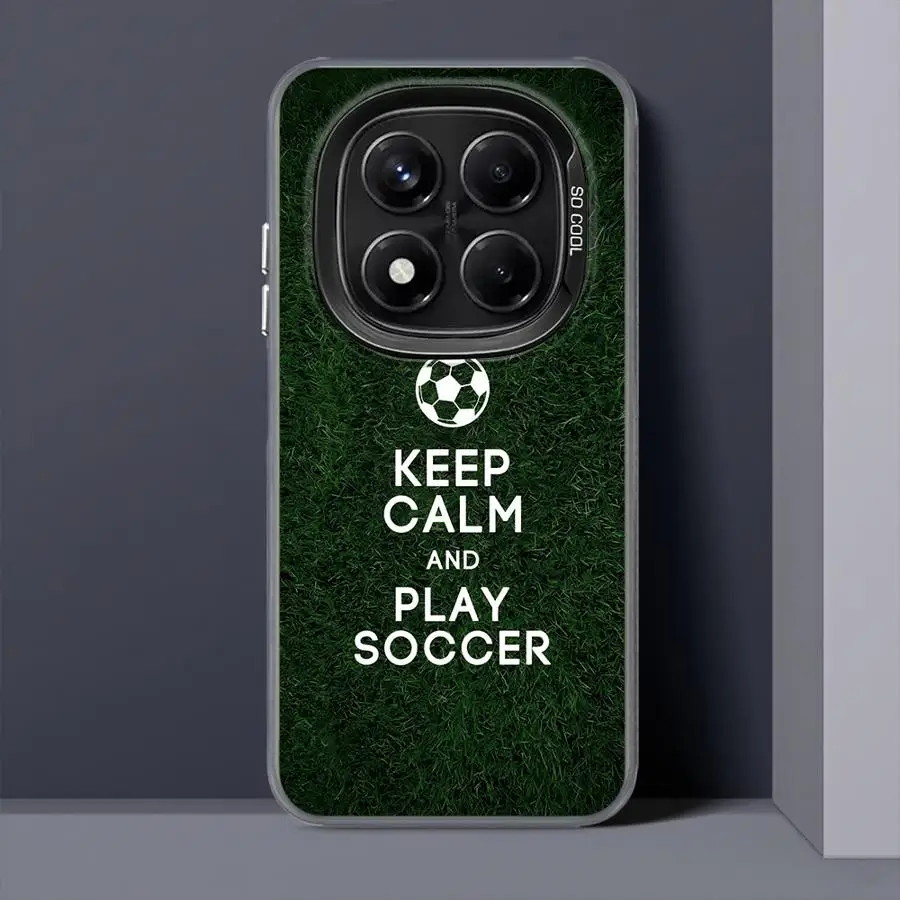 حافظة كرة القدم لهاتف Xiaomi Redmi Note 10 11 Pro 11s 10s 12 13 14 Pro Plus غلاف ناعم #2