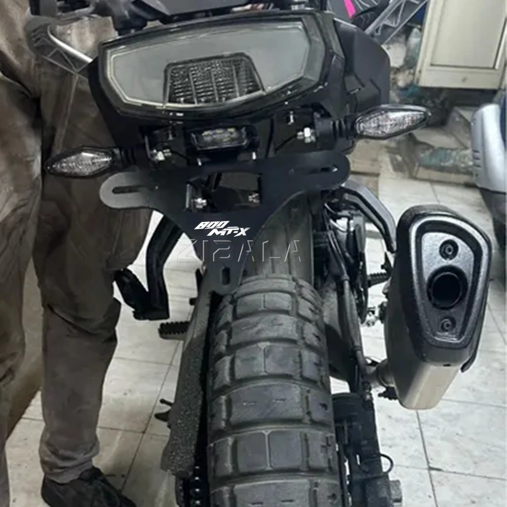 

Motorcycle 2025 2026 FOR CFMOTO CF MOTO 800 MTX 800MT-X MT 450MT mt 2024 License Plate Holder Fender Eliminator Tail Frame Plate