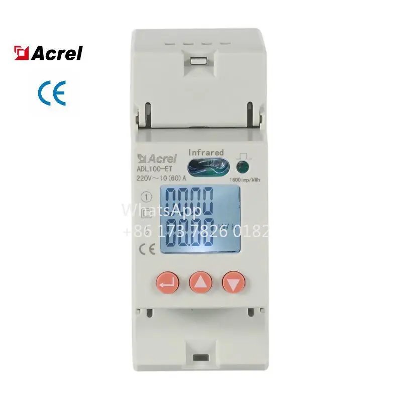 Acrel DDSD1352-C Energy Counter Single Phase Smart Meter with 100A Open CT and RS485 220V AC