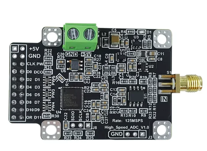 AD9233 module 12 bit 125M high-speed ADC data acquisition analog-to-digital converter module FPGA parallel interface