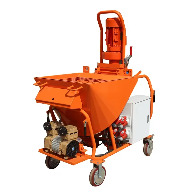 Putty  Coating Highpressure Plaster Spray Waterproof Machine Grouting Coating Gypsum Real Stone Paint Cement Mortar Spray Gun