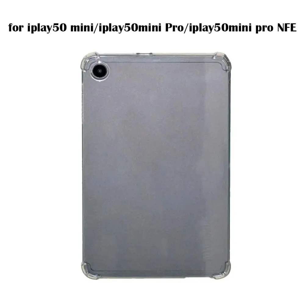 Custodia per tablet trasparente Custodia protettiva antiurto in TPU 4 airbag morbida per iplay50mini/iplay50mini Pro/iplay50mini pro NFE