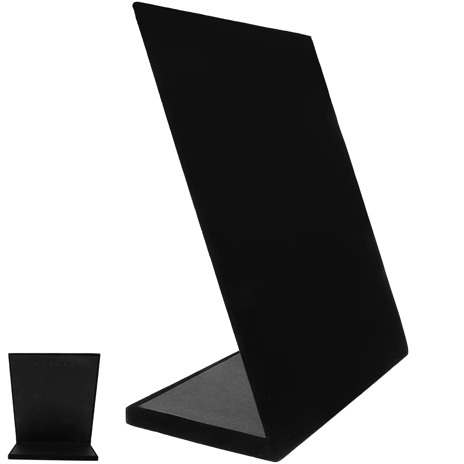 

60 Holes Ear Studs Stand Large Capacity Earring Organizer Lint Display Board Desktop Holder Jewelry Storage Rack Retail Display