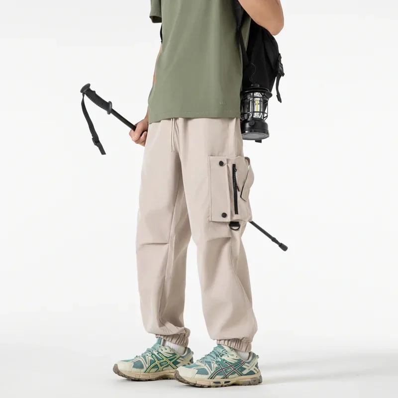 

2025 New style mountaineering pants, men's sportswear and casual workwear pants, outdoor mountaineering tapered long pants